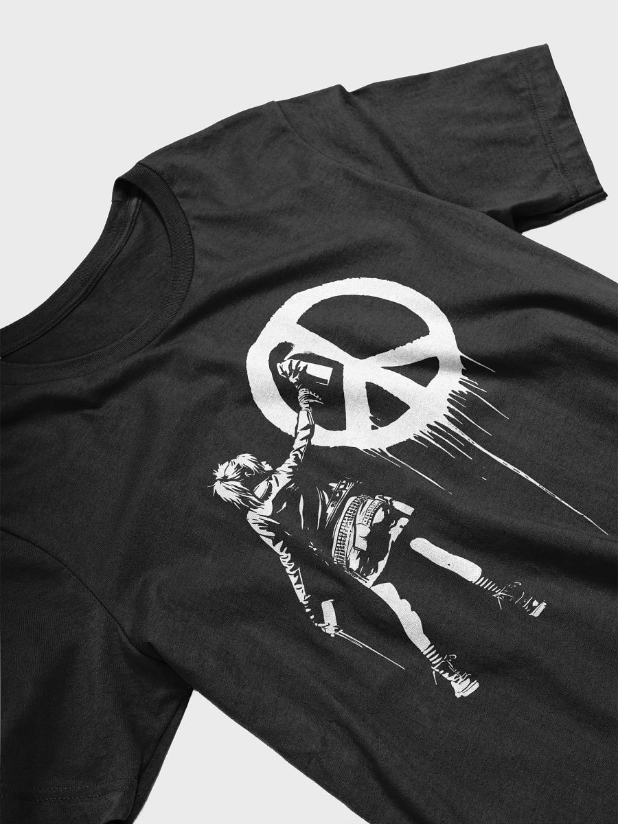 Peace Sign Graffiti Banksy Style Street Art Unisex T-Shirt product image (4)