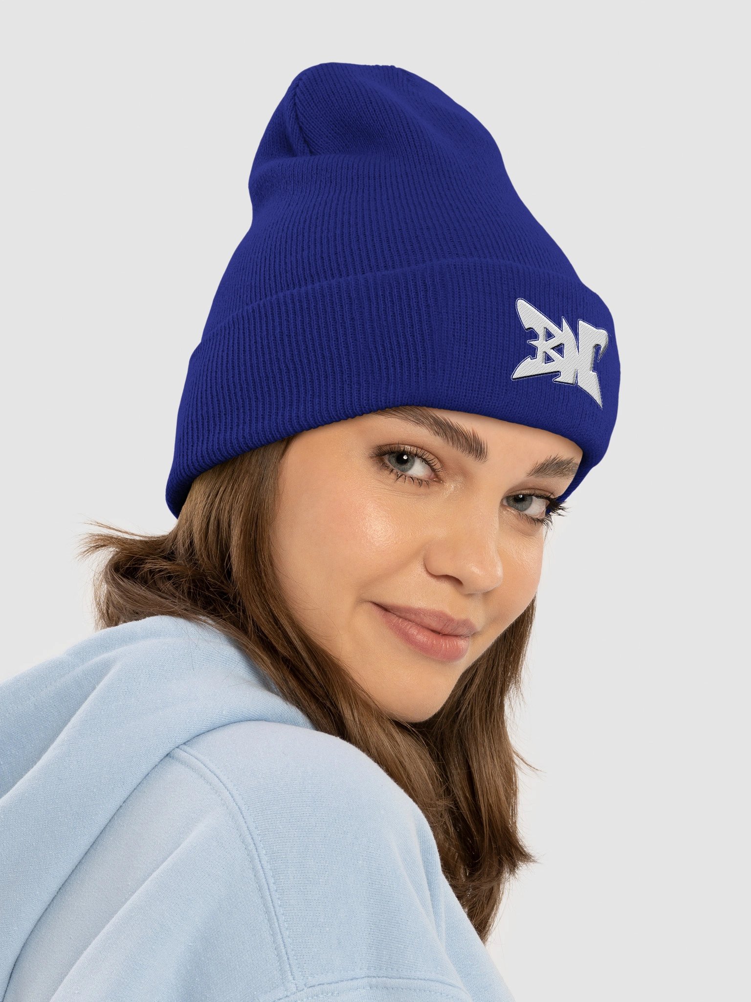 BENNIE NOBLE Premium Blue Beanie product image (4)