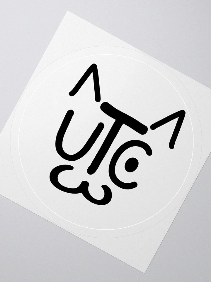 UberTallCats Logo Sticker product image (6)