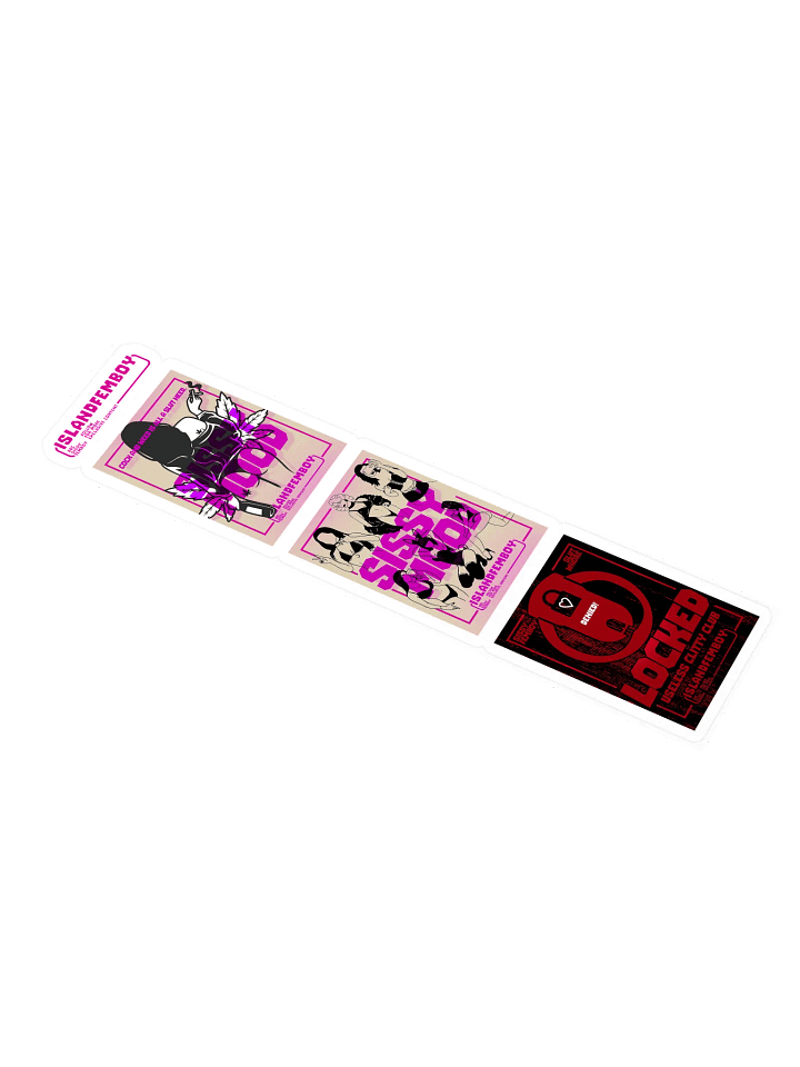 ISLANDFEMBOY : Sissy Sticker Pack : Femboy : Twink product image (2)