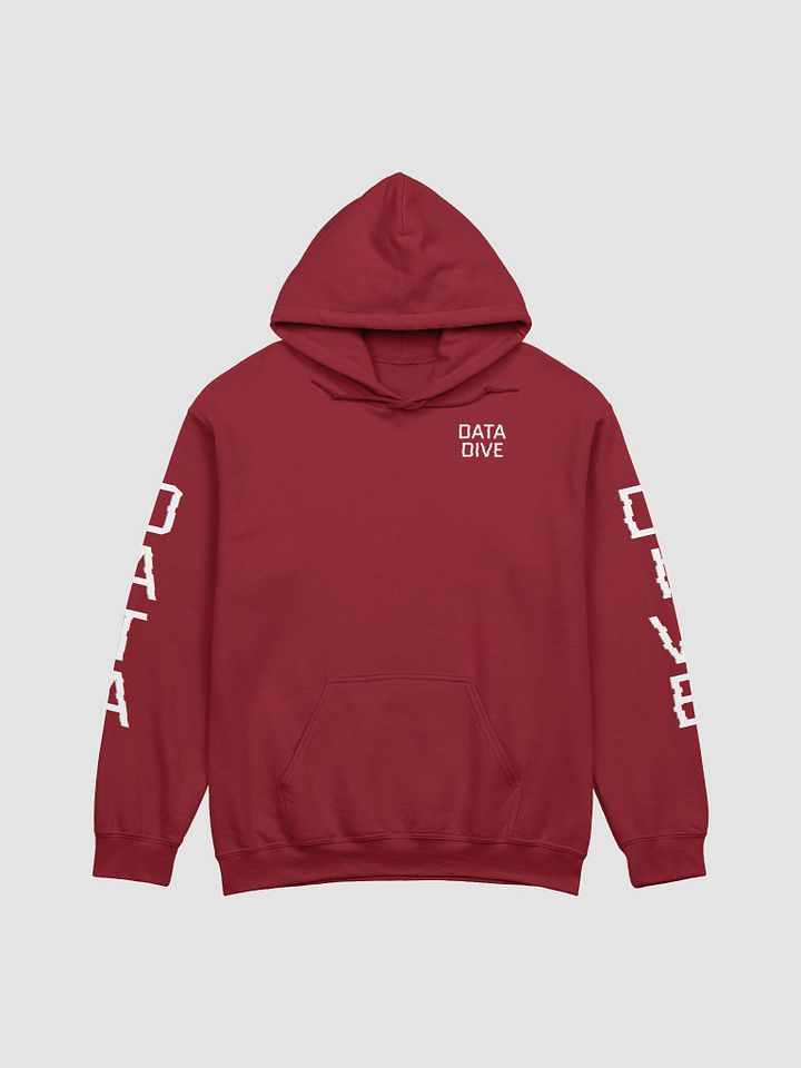 White Print Data Dive Hoodie (Color Set 2, ships from US) product image (1)