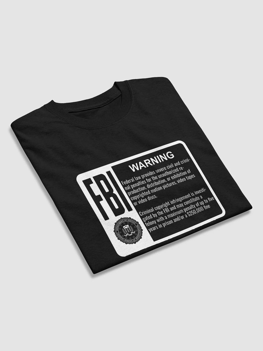 FBI WARNING product image (3)