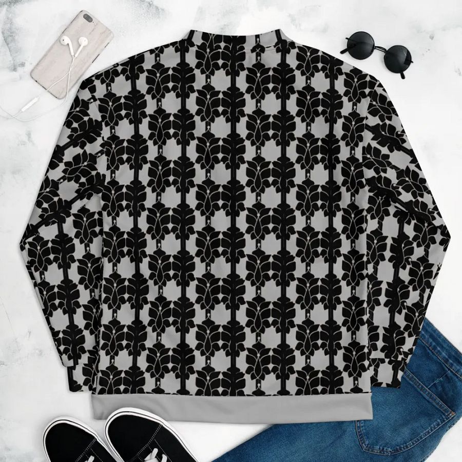 Symmetry Noir Custom Bomber Jacket product image (9)