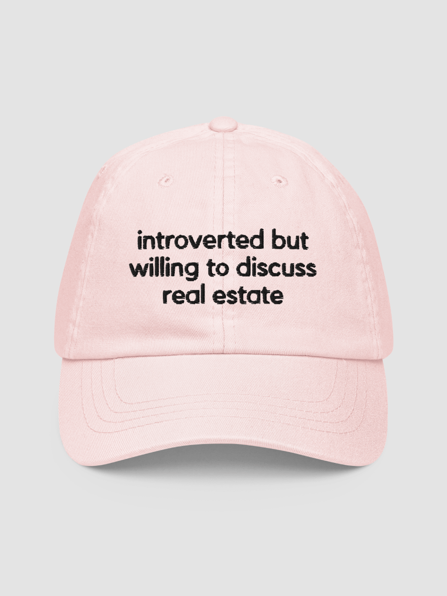 Introverted Pastel Dad Hat product image (1)