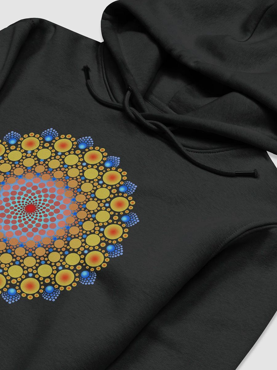 Orange Sunflower Unisex Eco Hoodie product image (9)