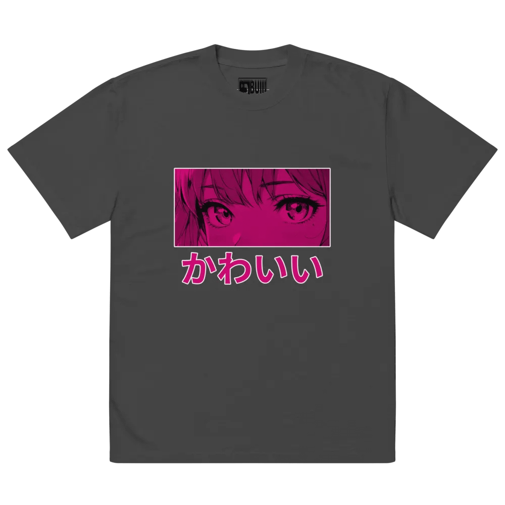 BUIII Kawaii Pink: Premium Oversized T-Shirt product image (9)