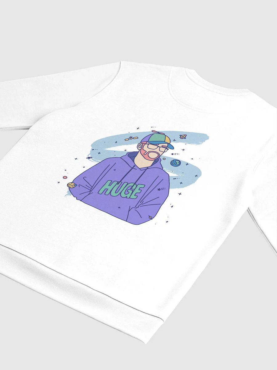 Sweatshirt blanc "Espace" product image (3)