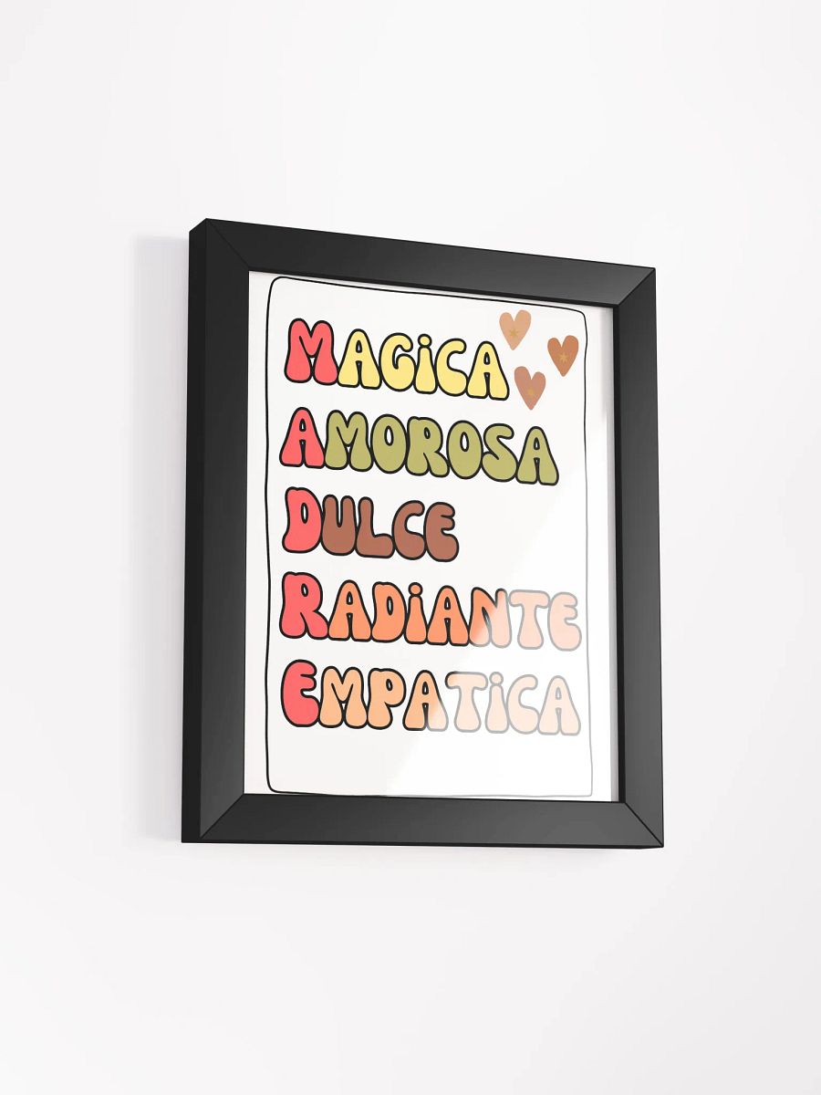 Mother’s day acrostic Boho Design Wallart product image (2)