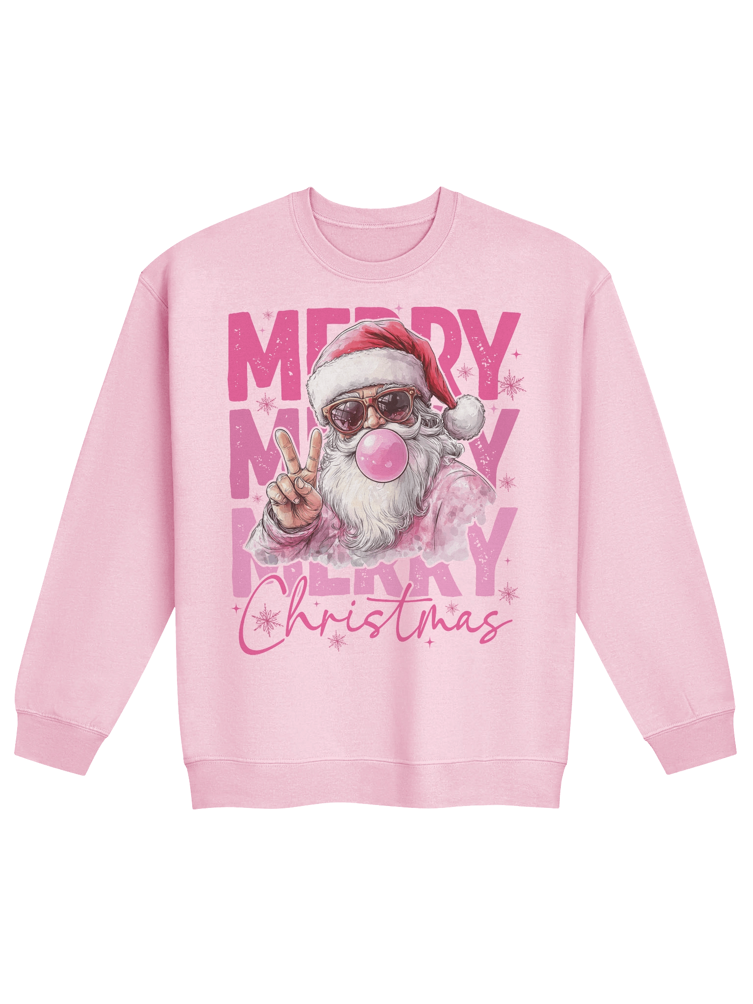 'Merry Bubblegum Christmas' Crewneck product image (29)