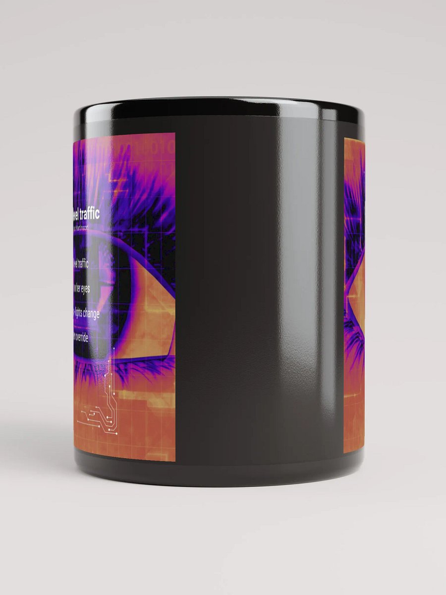 Glitch Chic: “multilevel traffic” Mug product image (10)