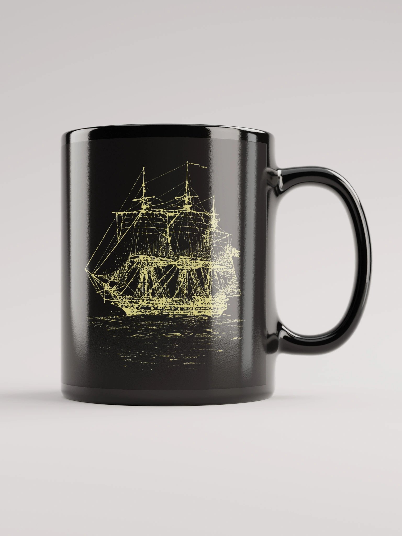 Black Mug - Ship product image (1)