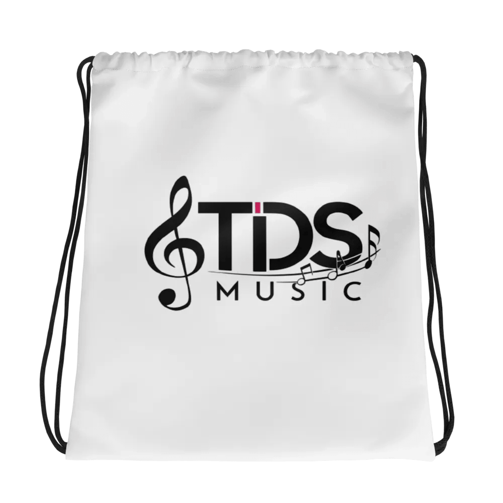 TDS Music All-Over Print Drawstring Bag - Exclusive Musical Design product image (4)