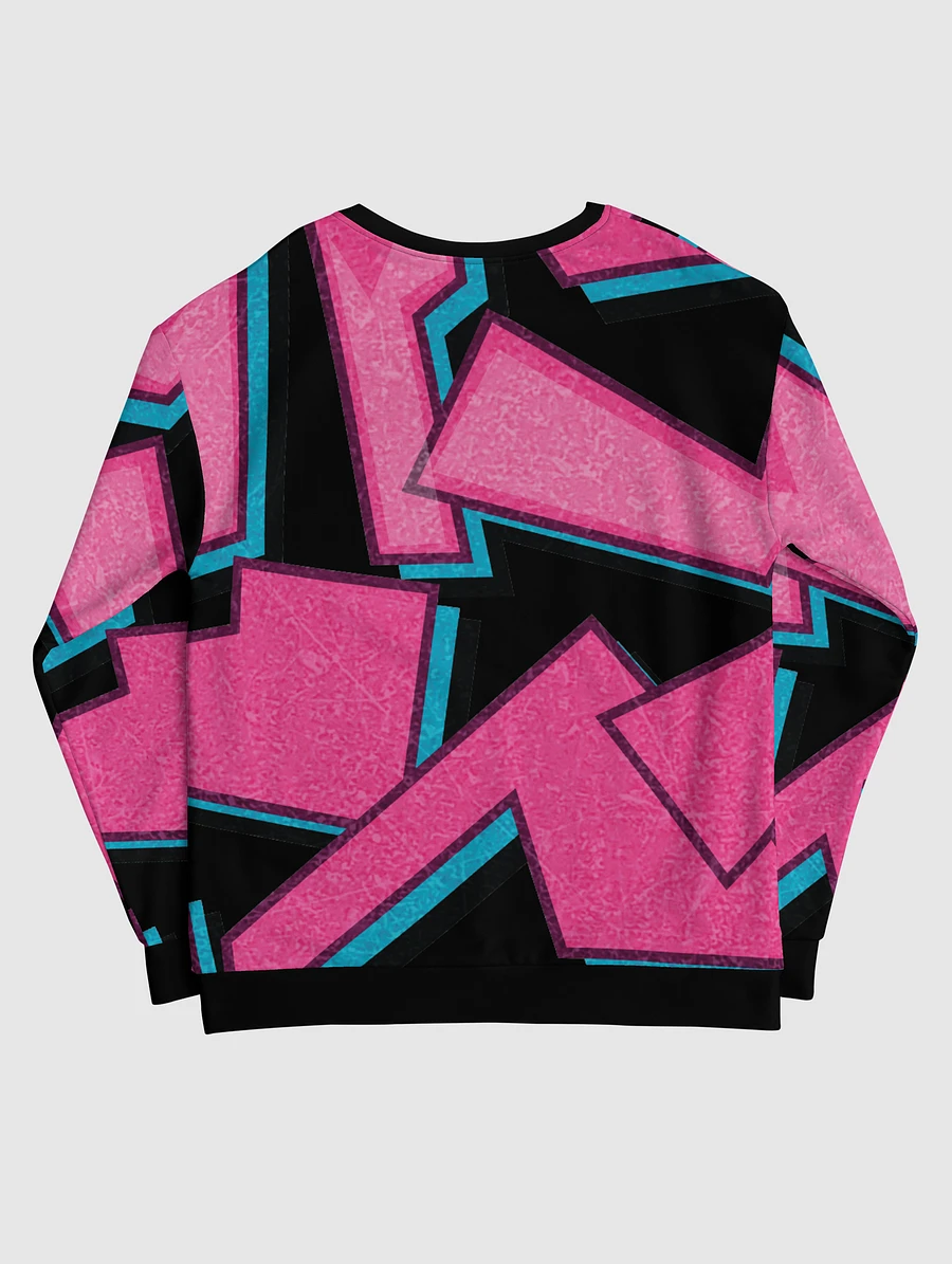 Wyld Geometric Unisex Sweatshirt (Pink) product image (4)
