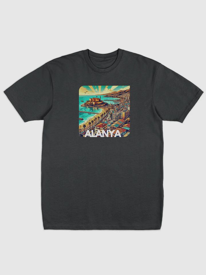 Cotton Heritage Men's Premium Heavyweight Tee | AI Design ALANYA city product image (1)