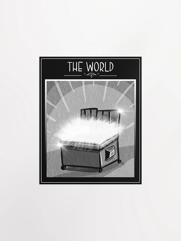 The World - Trash Friends Tarot product image (1)