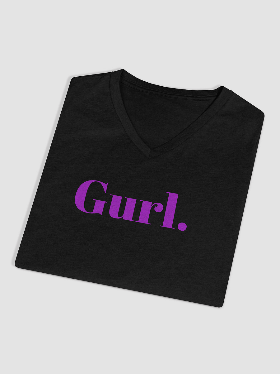 Gurl Relaxed V-Neck Tee - Lavender product image (7)