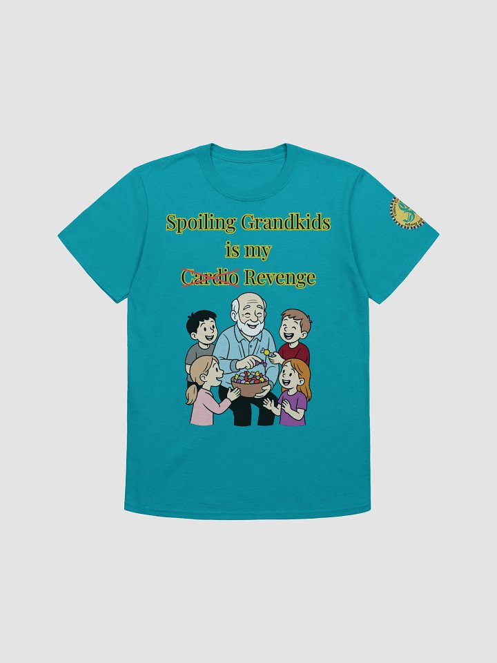 Spoiling Grandkids is my Cardio (Male) Gildan Unisex Softstyle T-Shirt Light Colors product image (10)