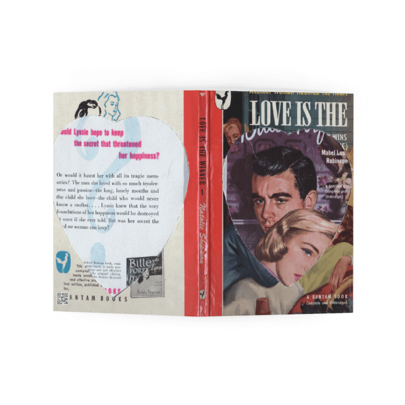 Love is the Winner Valentine Card (white inside) product image (3)