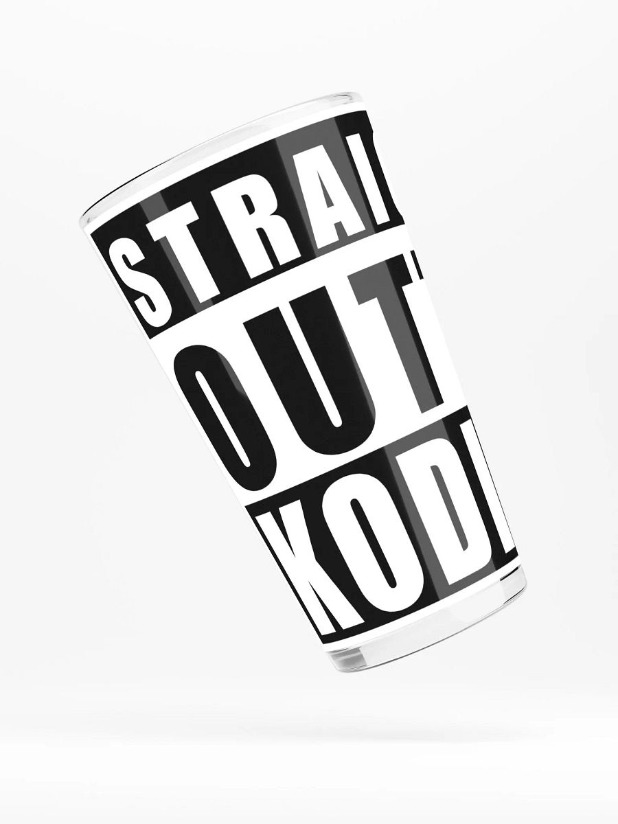 Straight Outta Kodiak Pint Glass product image (4)
