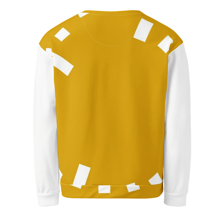 Clock Mustard Mosaic Unisex Sweatshirt product image (2)