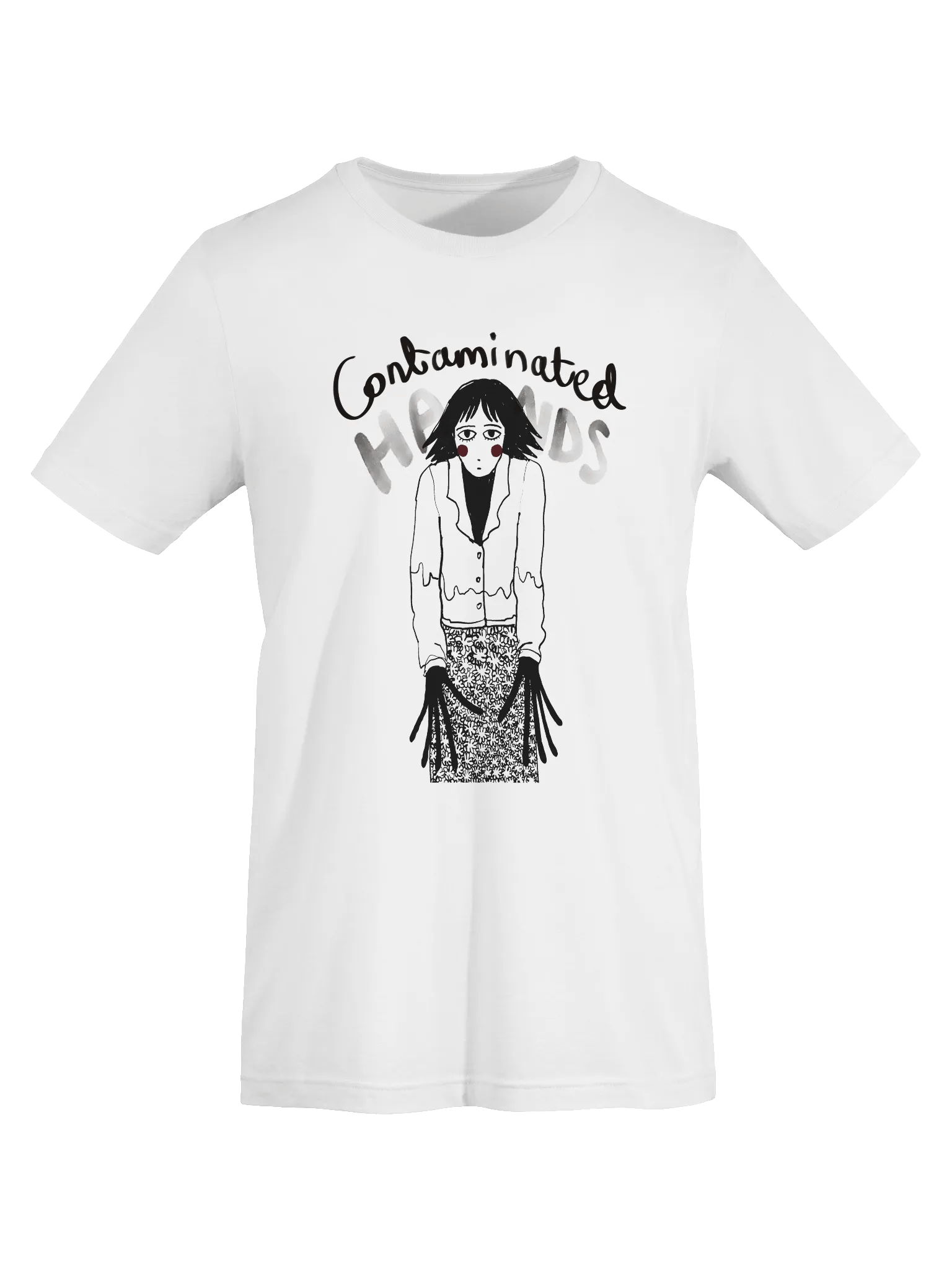 Contaminated hands T-shirt product image (44)