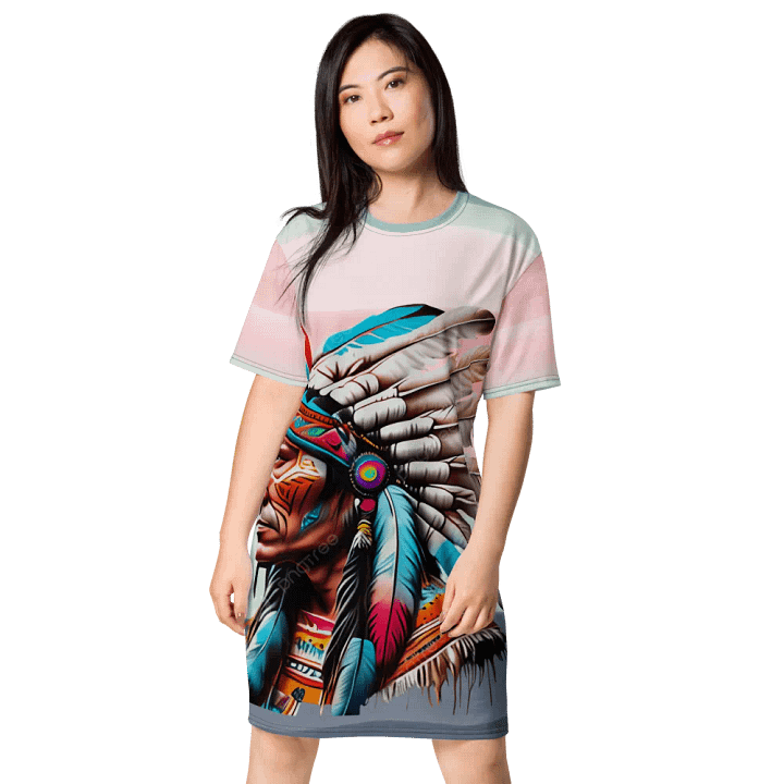 Dream All-Over T-Shirt Dress product image (1)