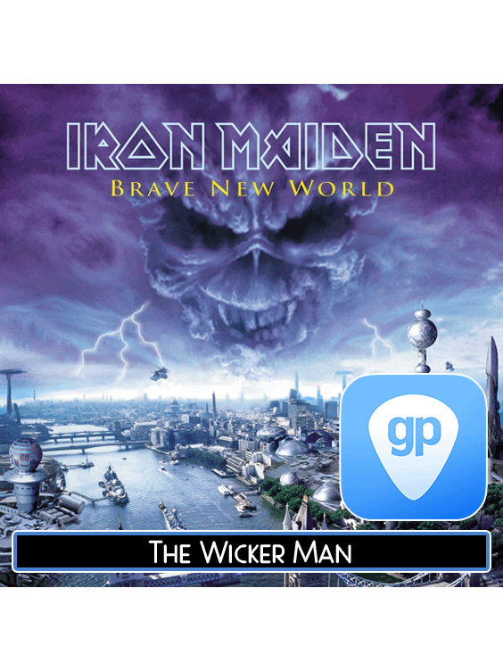 The Wicker Man PDF TAB + Backing Track MP3 product image (1)
