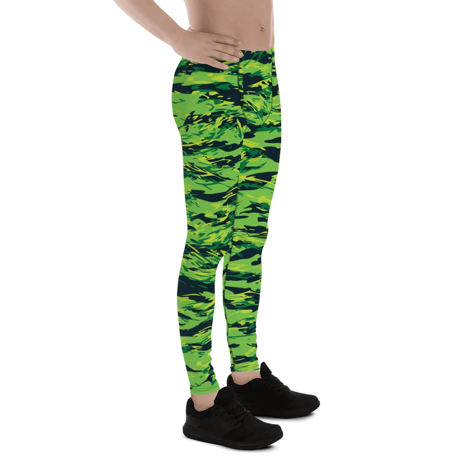 Green Camo Men's Leggings product image (11)