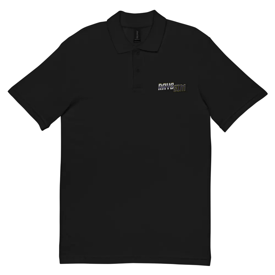 RAYS SIM Bold Pique Polo Shirt product image (2)