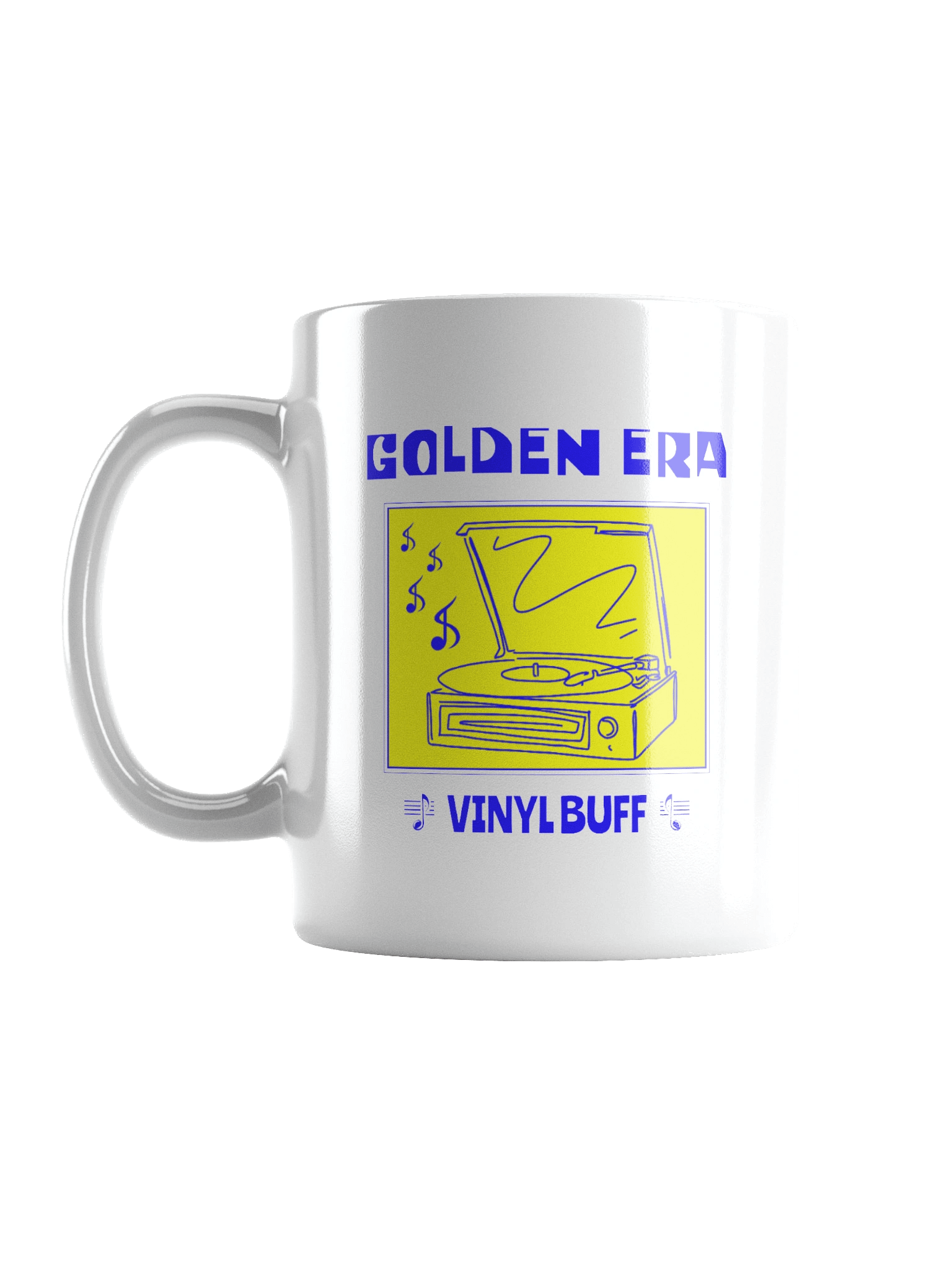 Golden Era Vinyl Buff – Vintage Coffee Mug product image (1)