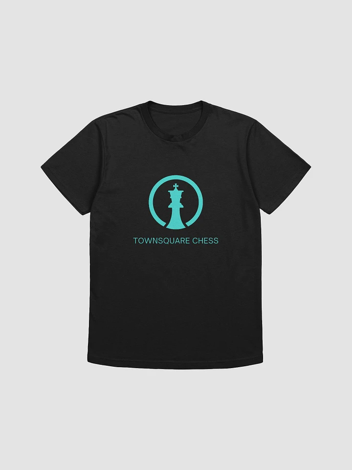 Casual Tee | Dark Colors | Hot Teal Logo product image (1)