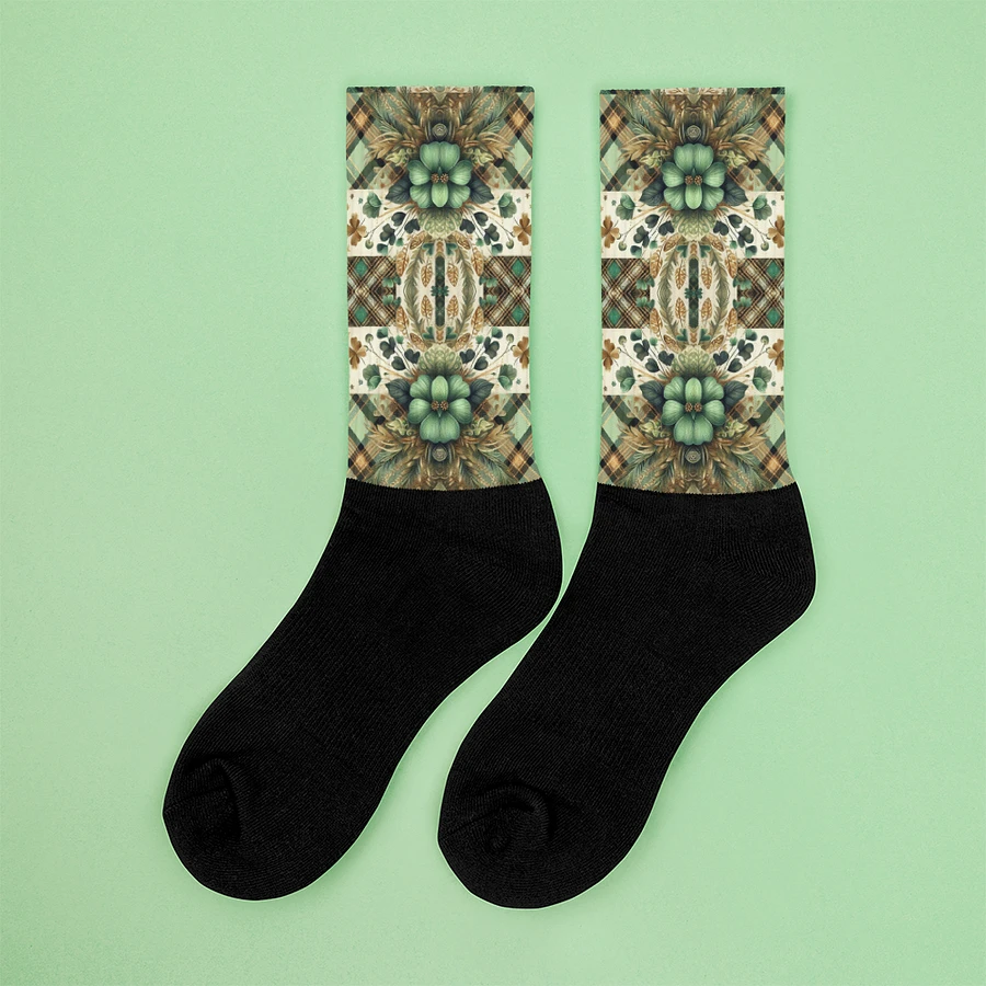 Green Kaleidoscope Dream Socks product image (5)