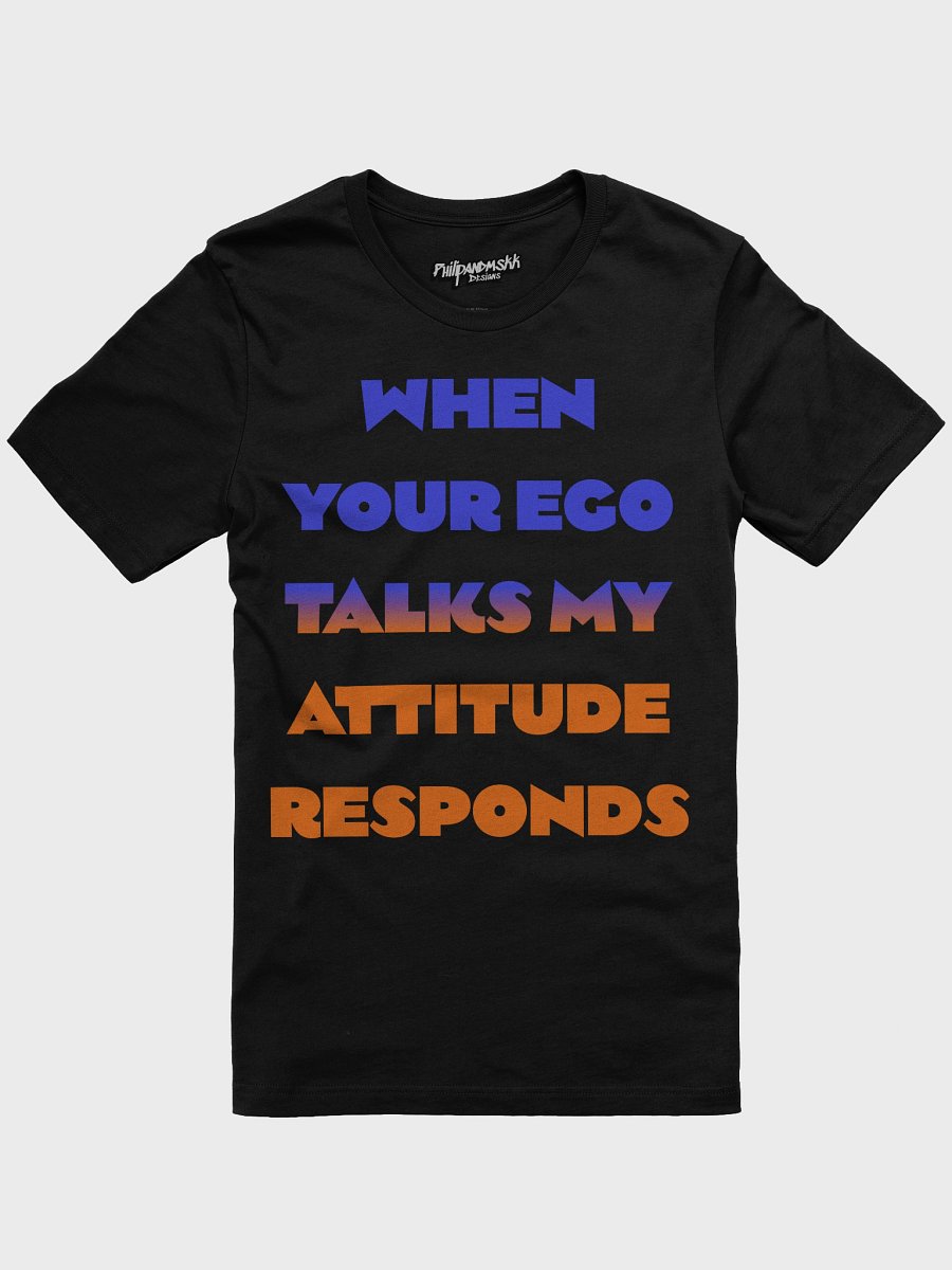 Ego vs. Attitude Graphic Tee product image (6)