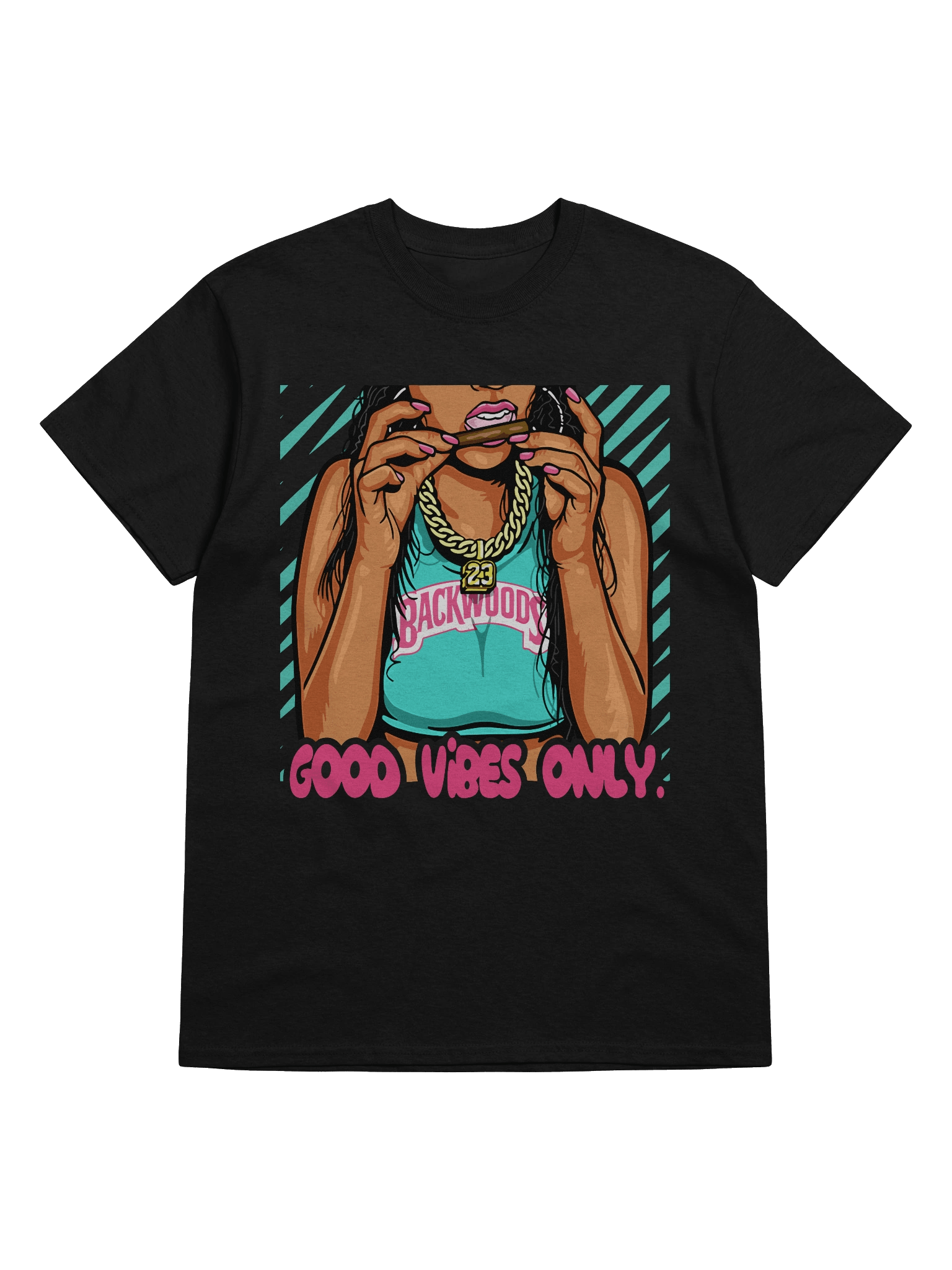 Good Vibes Only Graphic T-Shirt product image (5)