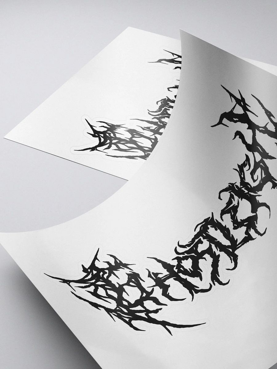 Gh0stleigh Metal Sticker product image (4)