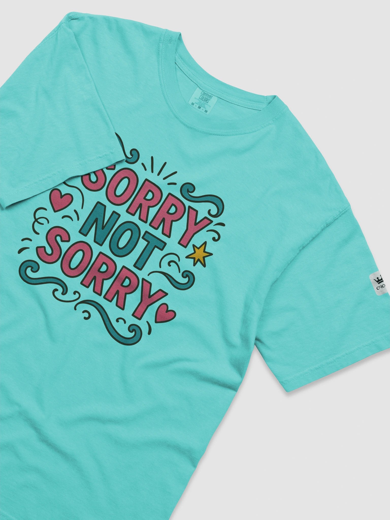Sorry Not Sorry Graphic T-Shirt product image (5)