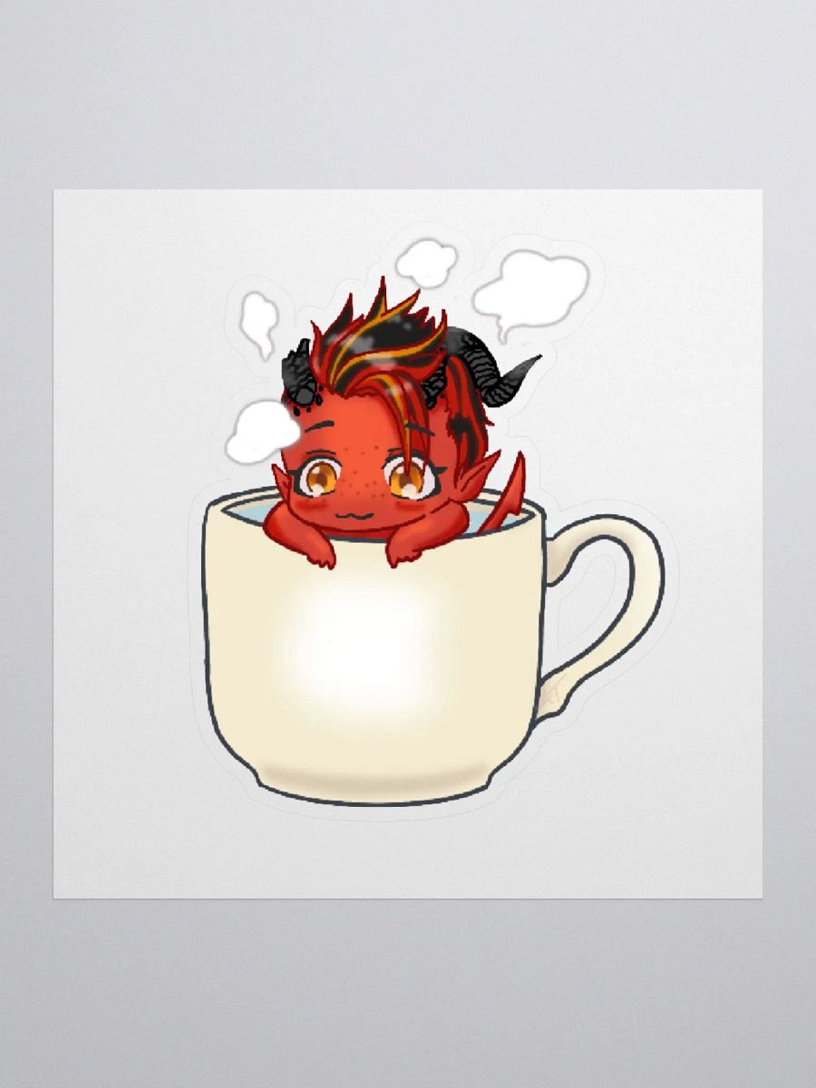 Karlach Tea Time Sticker product image (1)
