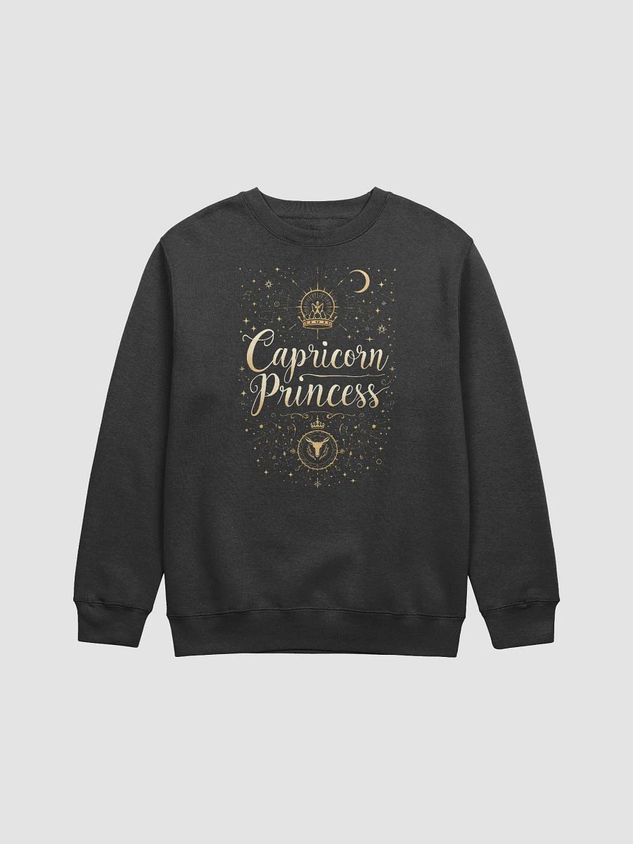 Capricorn Princess Glitter Sweatshirt product image (1)