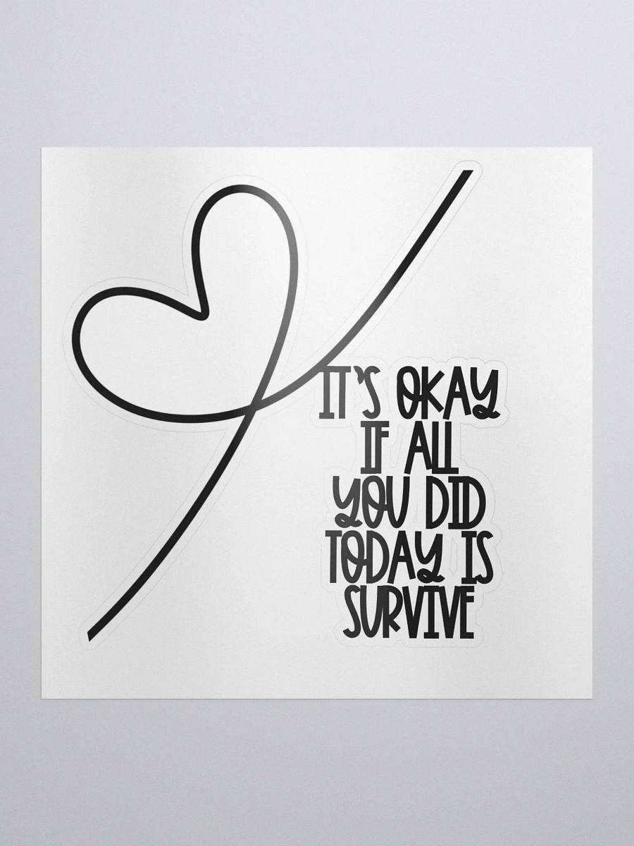 Survive Kiss-Cut Sticker product image (1)