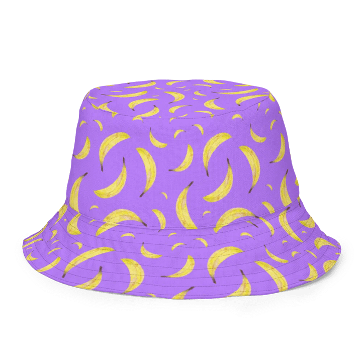 Bananapalooza reversible bucket hat product image (1)