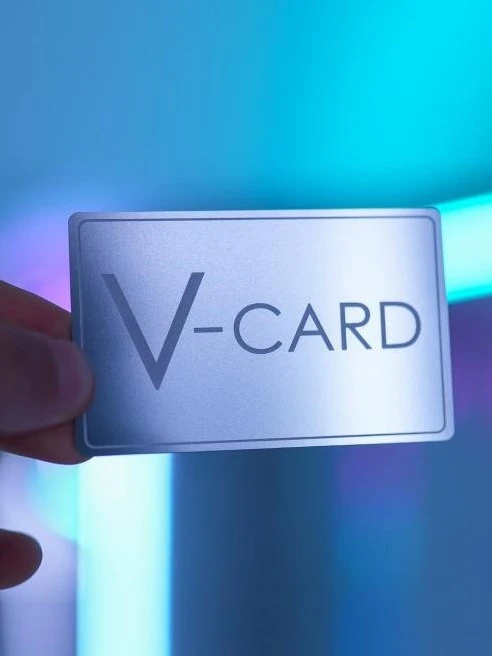Silver V-Card product image (1)