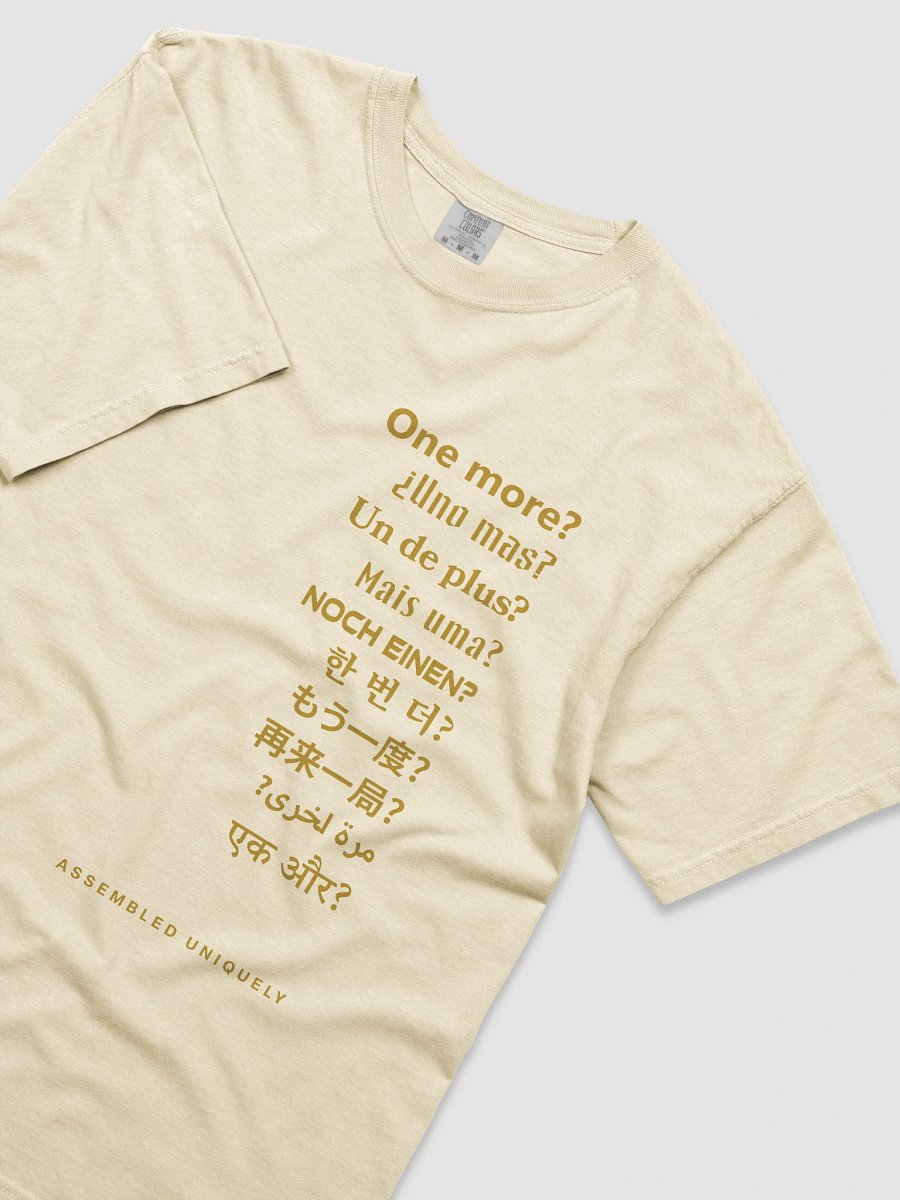 One More? Tee (Ivory) product image (1)
