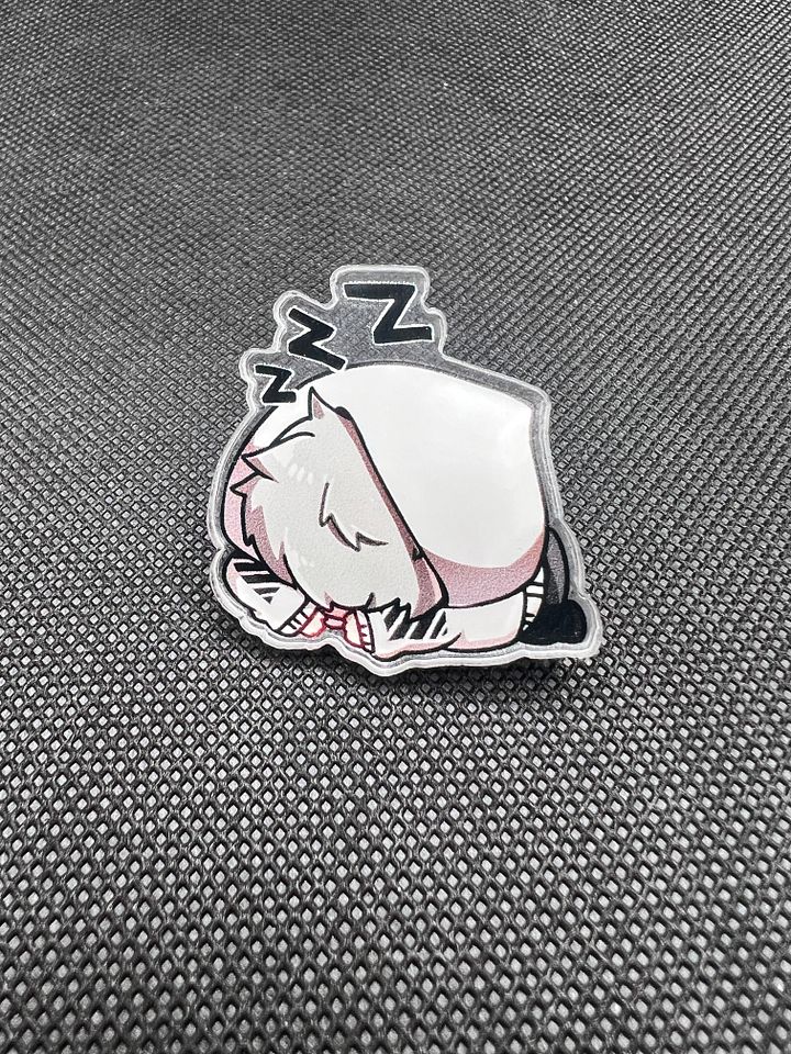 WoWoSleepy - Acrylic Pin product image (1)