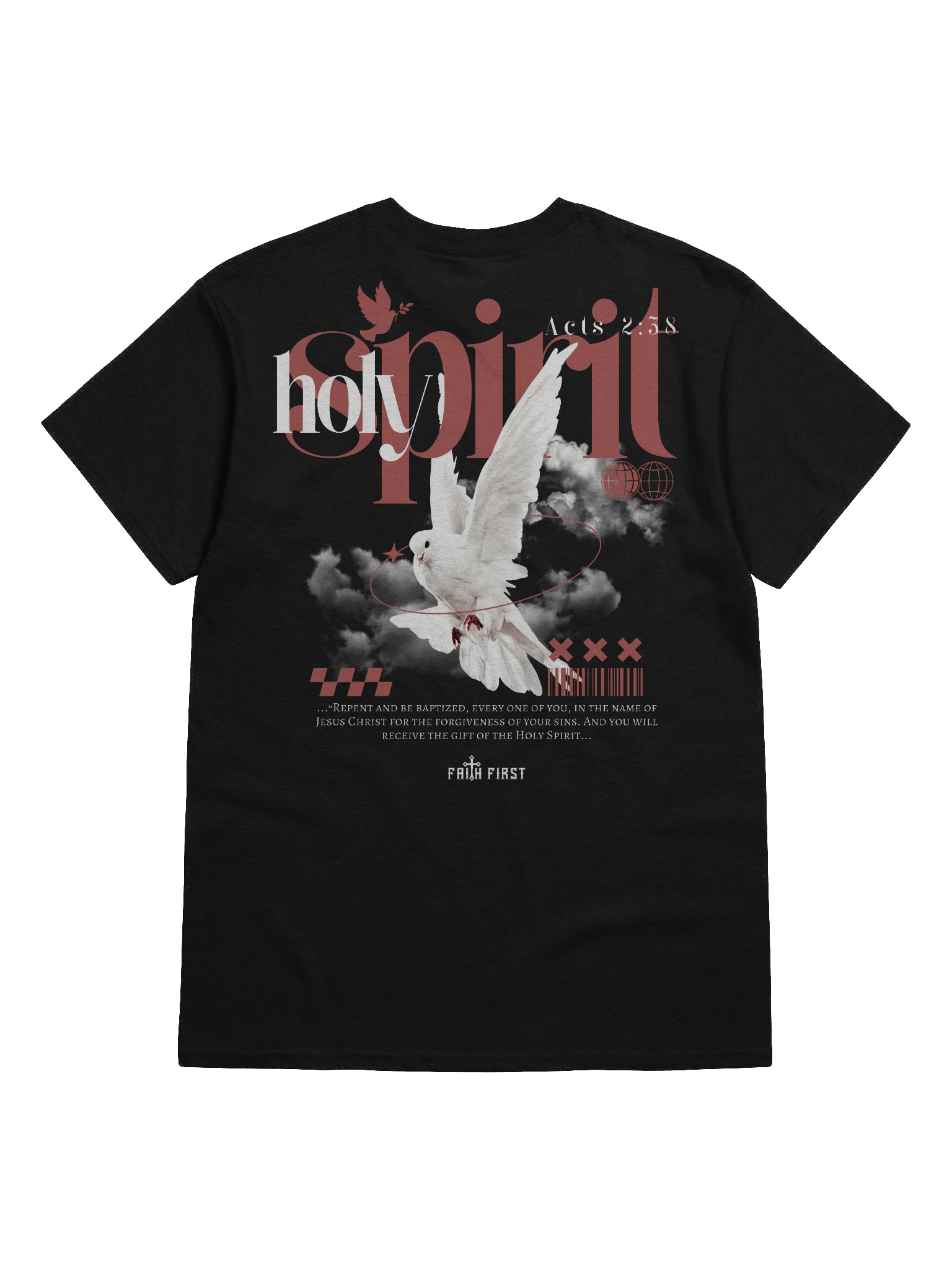Acts 2:38 - Gift of the Holy Spirit Unisex T-Shirt product image (10)