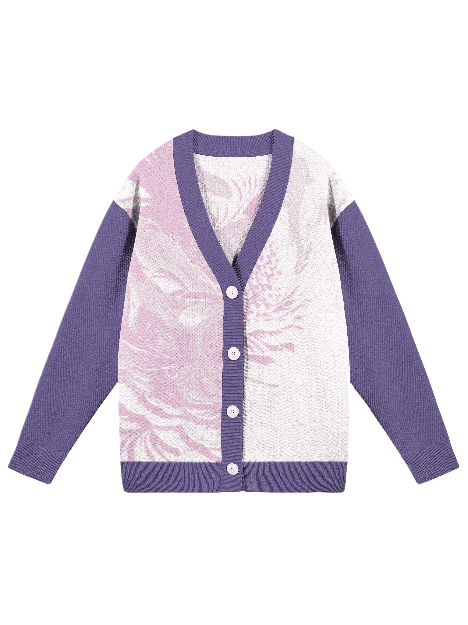 Purple Cardigan product image (1)
