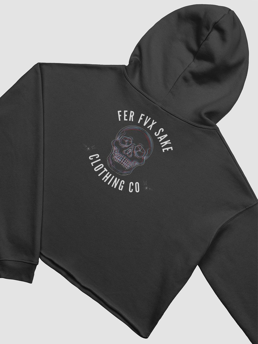 FFS 3D Skull Women's Cropped Hoodie product image (4)