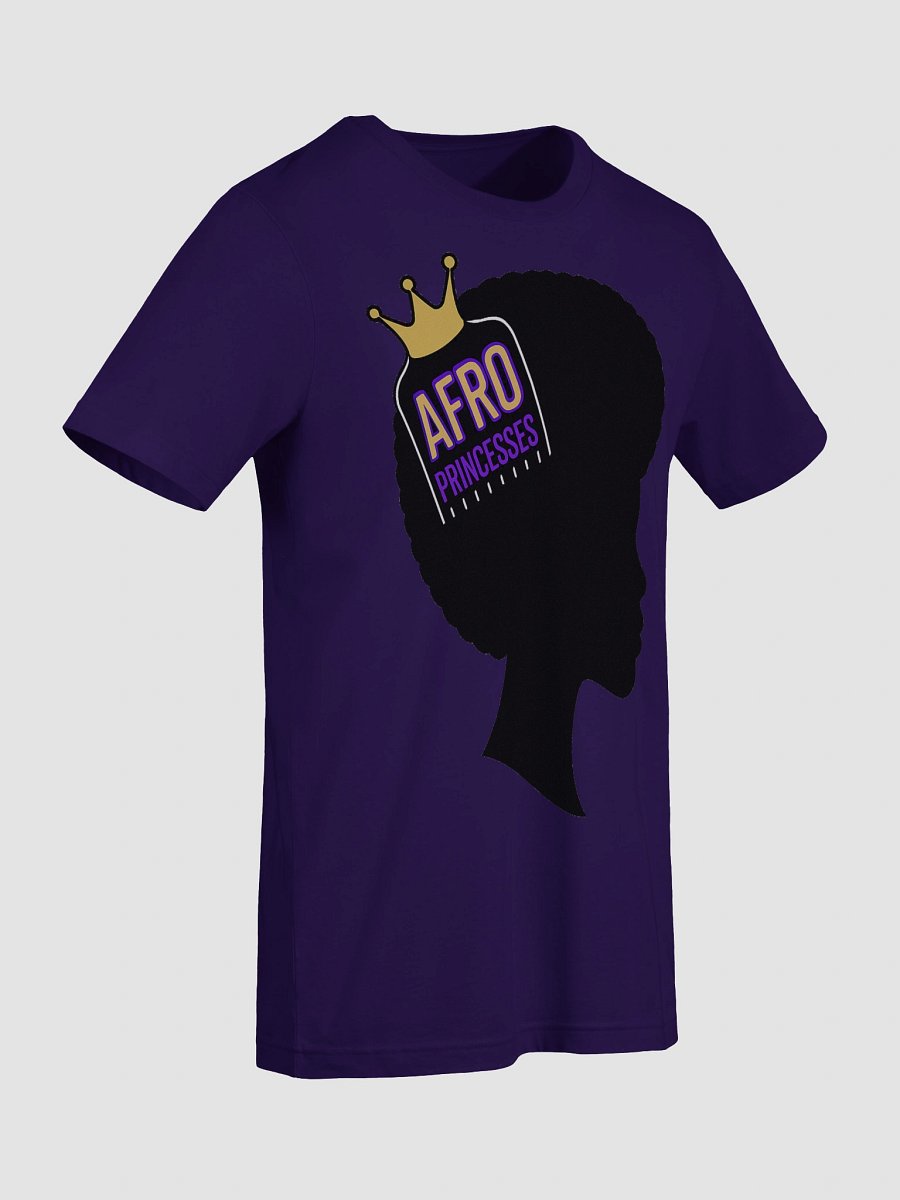 Afro Princesses Tee (Purple Highlight) product image (9)