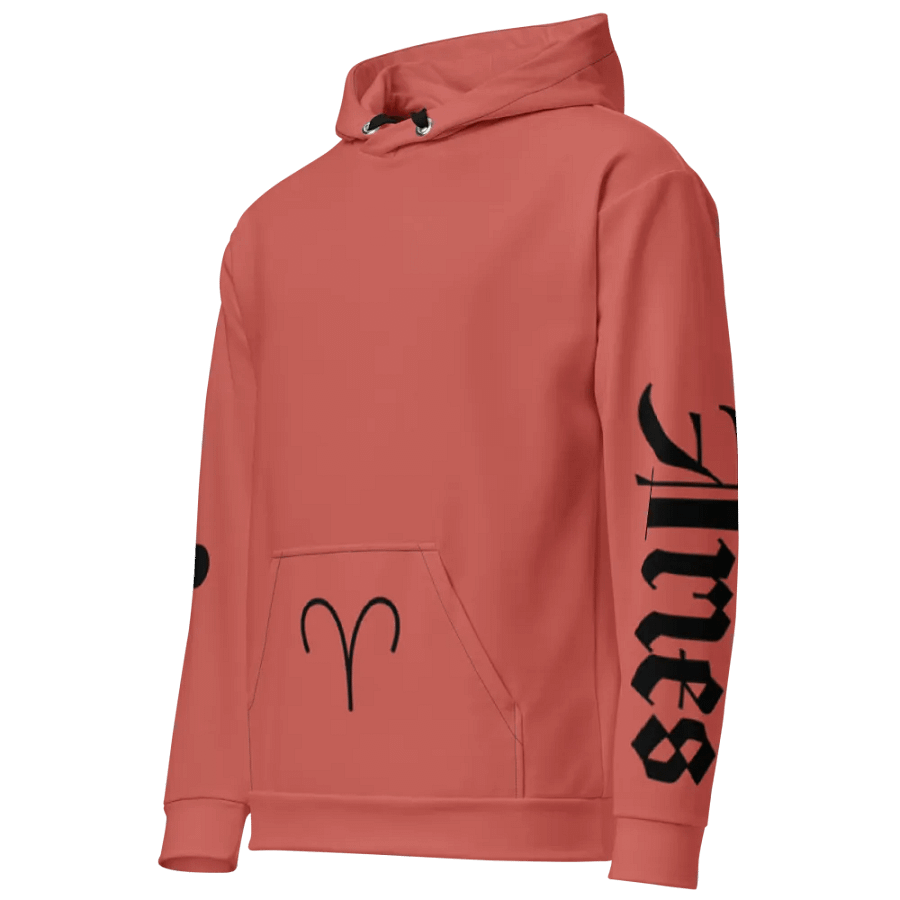 Coral Aries Unisex Hoodie product image (2)