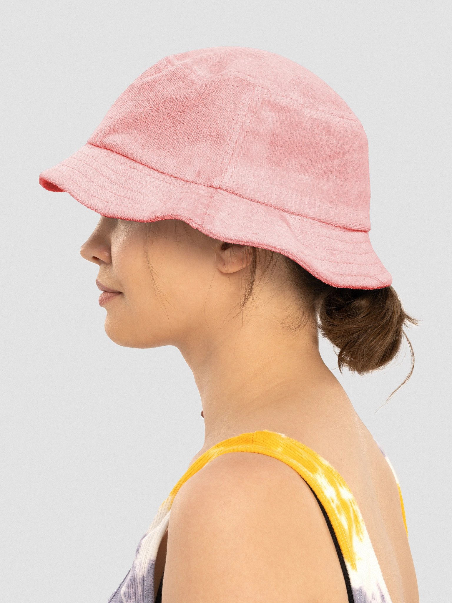 NLD Smiley Terry Cloth Bucket Hat product image (11)