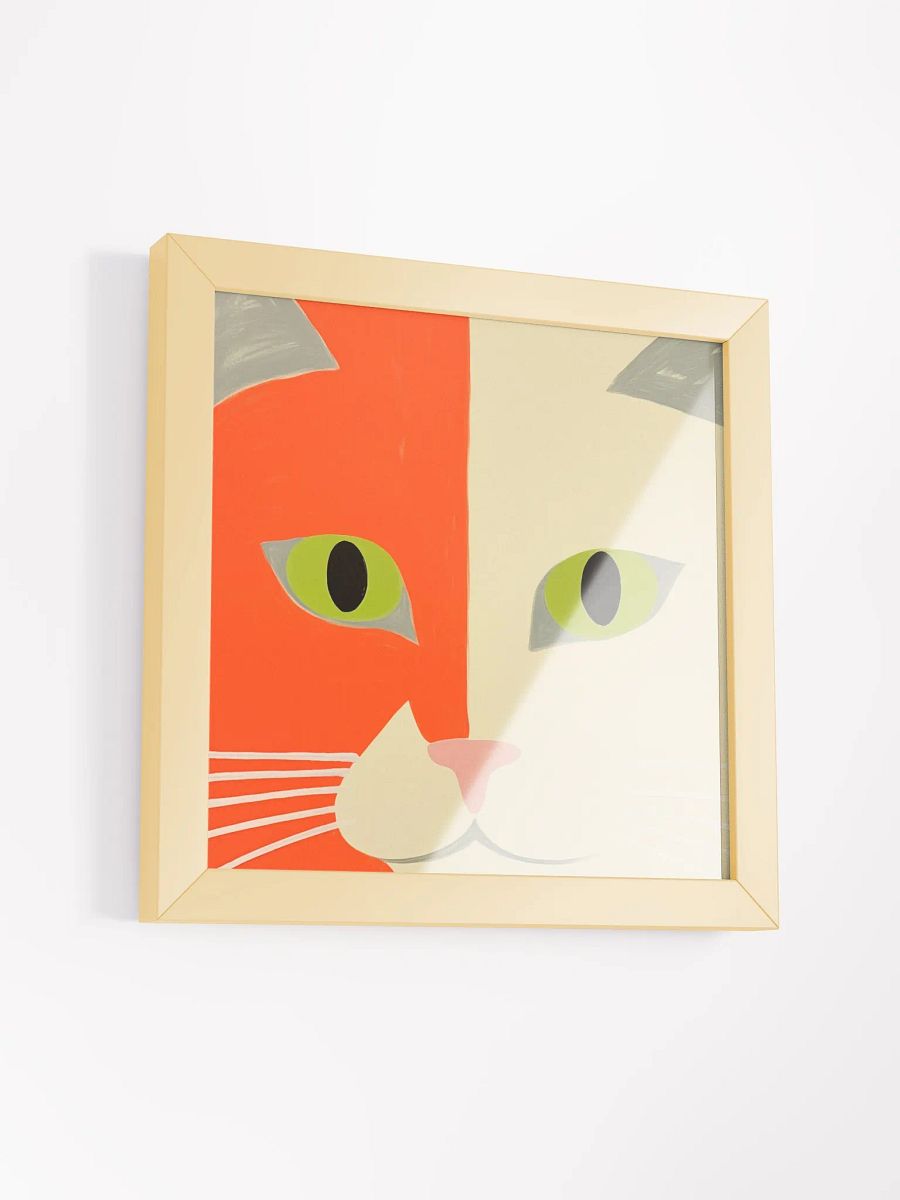 Feline Fusion Framed Matte Poster product image (22)